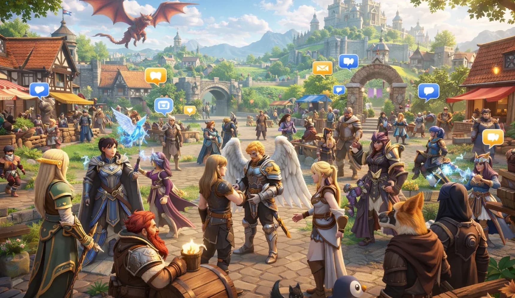 Social MMORPG Games