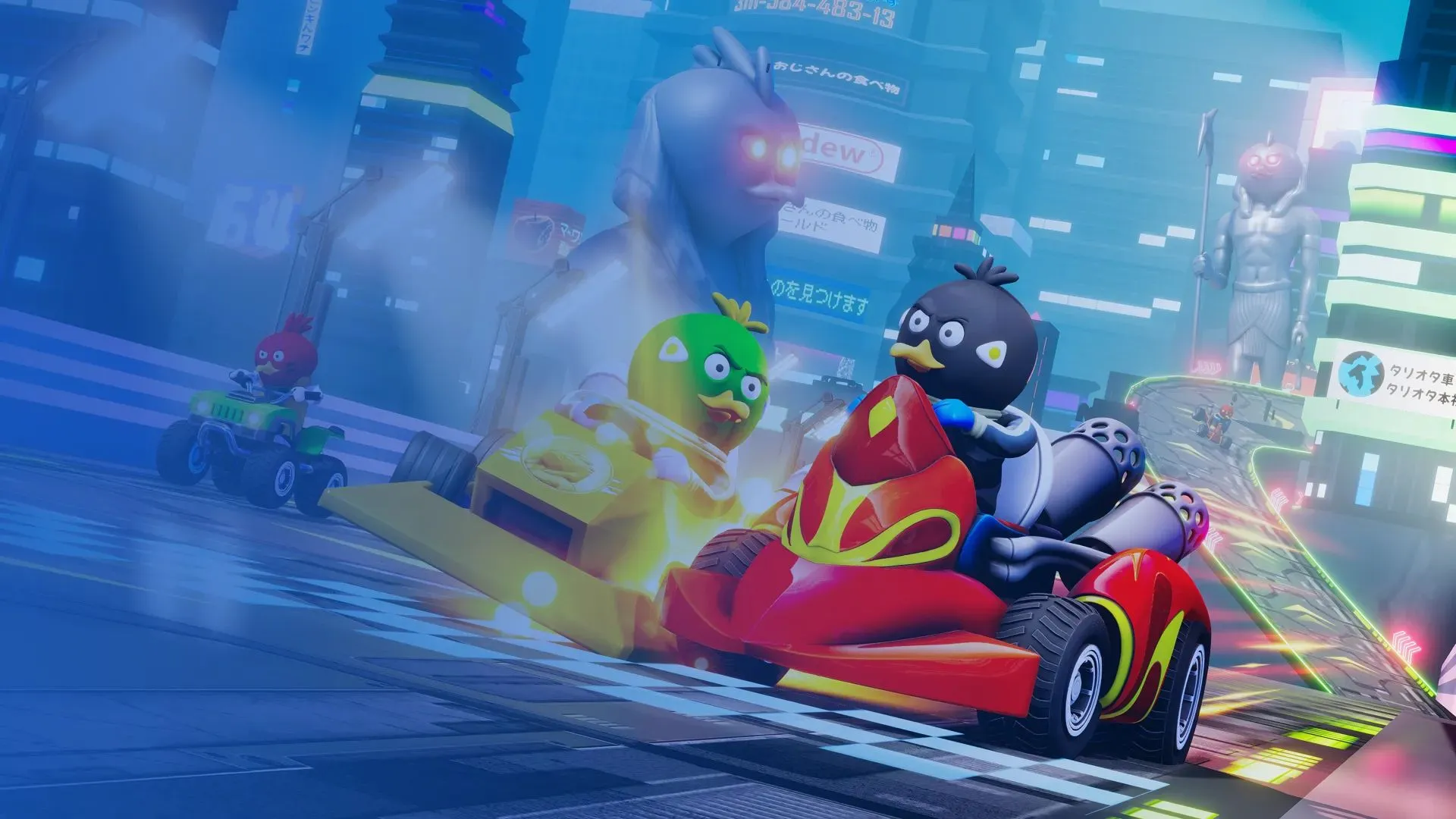 Penguin Kart Racing Game
