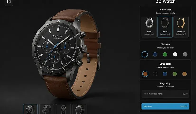 Custom 3D Product Configurators