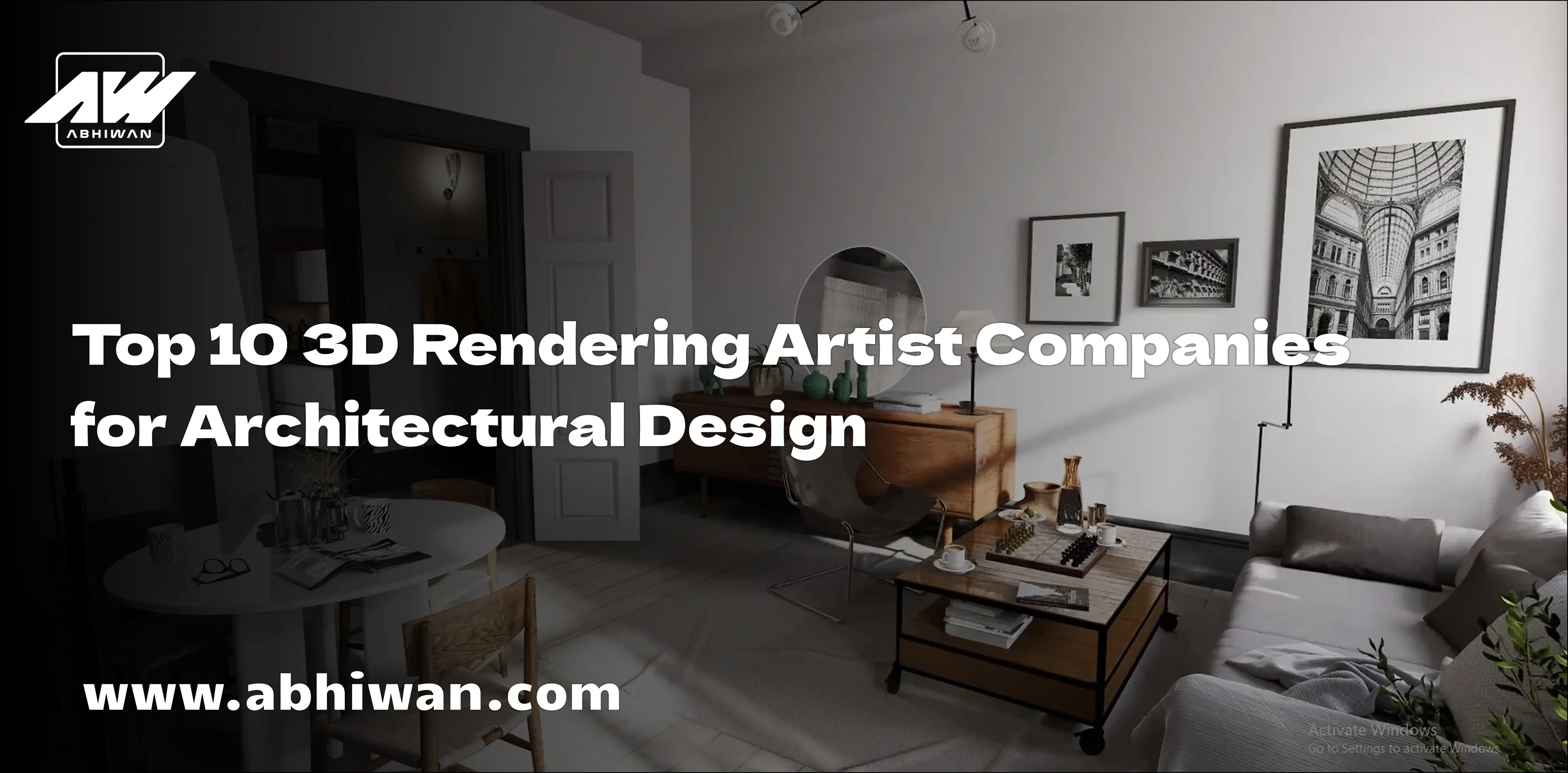 Top 10 3D Rendering Artist Companies for Architectural Design