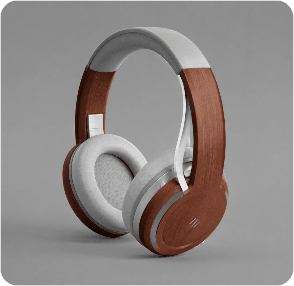 3D Headphones Model