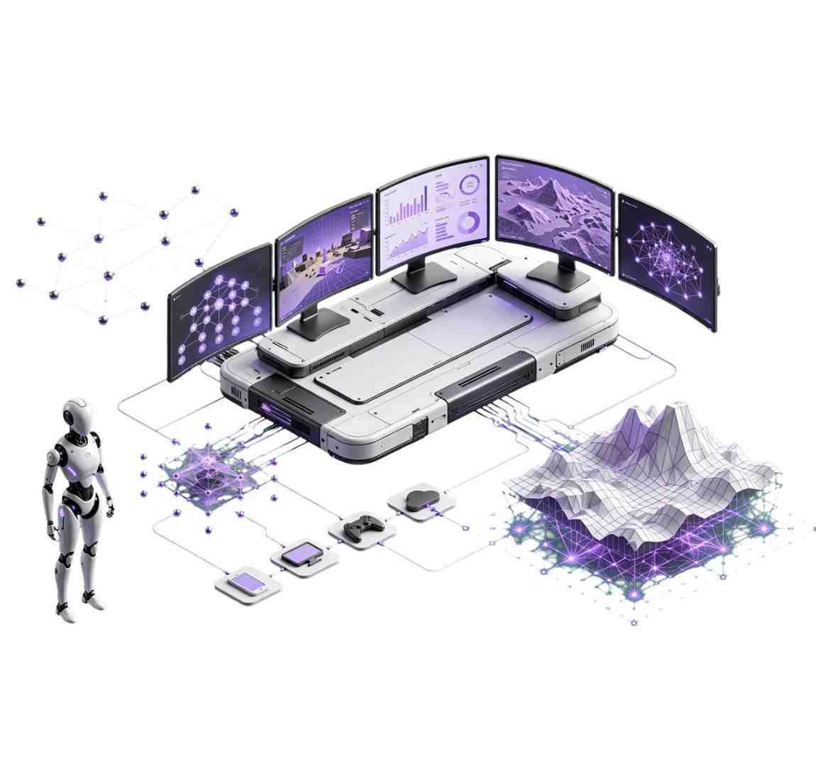 AI game development interface