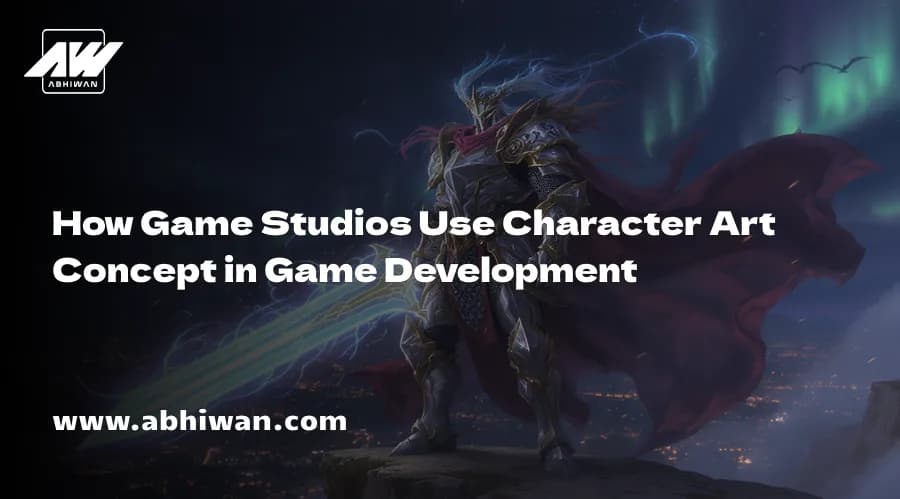 How Game Studios Use Character Art Concept in Game Development