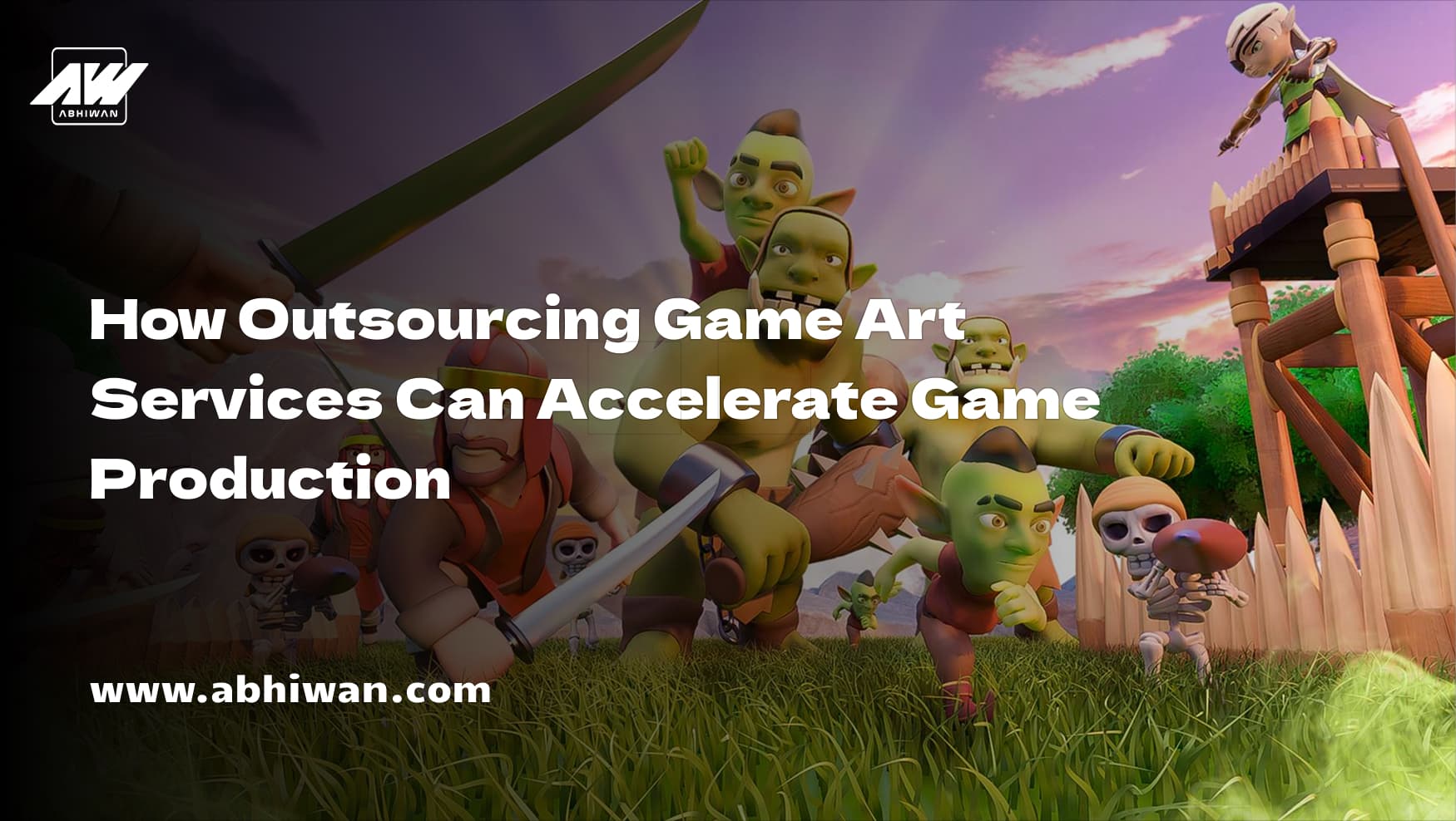 How Outsourcing Game Art Services Can Accelerate Game Production