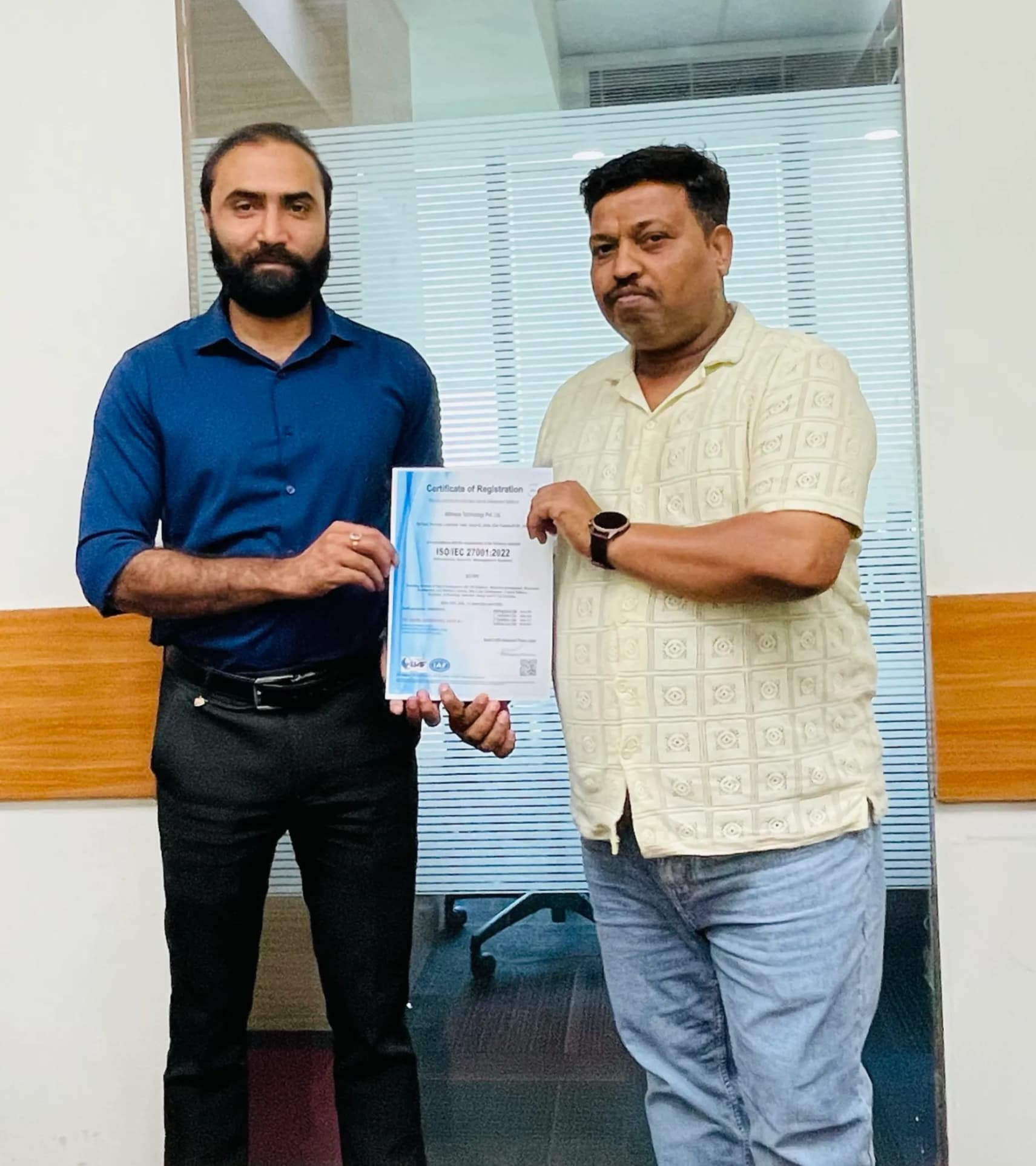 Abhiwan is Now an ISO Certified IT Company: A New Chapter Begins!
