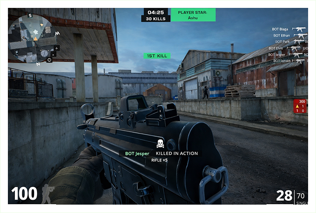 Tactical Warfare Gameplay